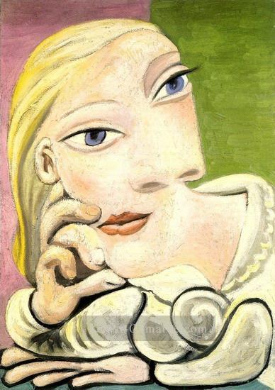 Porträt Marie Therese Walter 1932 Kubismus Pablo Picasso Ölgemälde